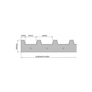 Distanziatore in ferro zincato,383 - 8 - 28