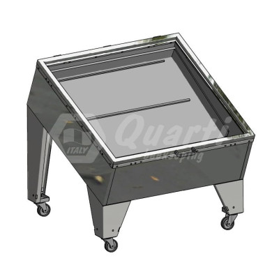 SCERATRICE solare INOX cm 100 x 100