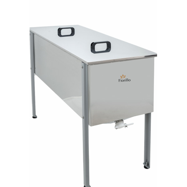 BANCO PER DISOPERCOLARE INOX,(cm125X48X41)