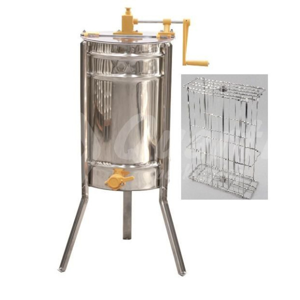 SMELATORE TANGENZIALE per 4 favi da melario o 2 da nido