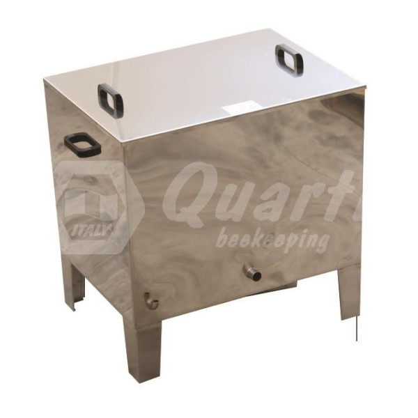 SCERATRICE inox a vapore per 32 favi da nido D.B.