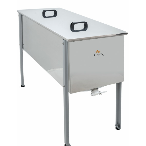 BANCO PER DISOPERCOLARE INOX,(cm150X48X41)
