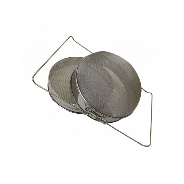 Filtro estensibile (200/400) doppia rete inox per maturat. da 200/400 Kg.