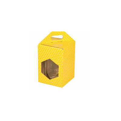 SCATOLA CARTONE SERIE GIALLA 1 VASO DA