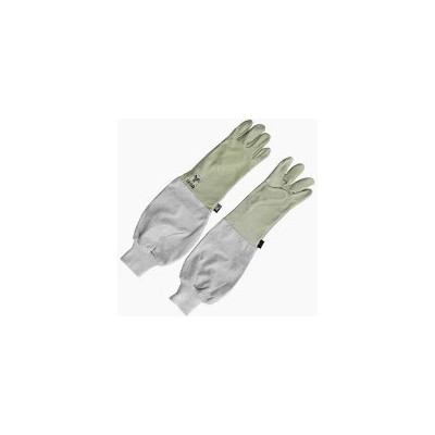 Guanti in pelle professionali con bordo elasticizzato