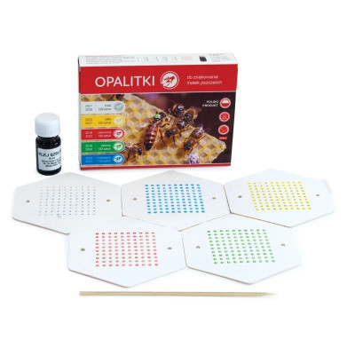 OPALI SCATOLA CON PIASTRINE NUMERATE DA INCOLLARE