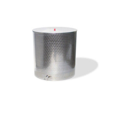 Maturatore da 1000 kg in acciaio inox, con rubinetto inox