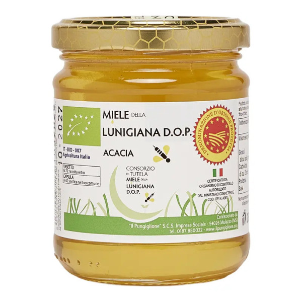 MIELE DI ACACIA BIOLOGICO D.O.P 250g