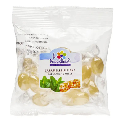 caramelle ripiene balsamiche al miele