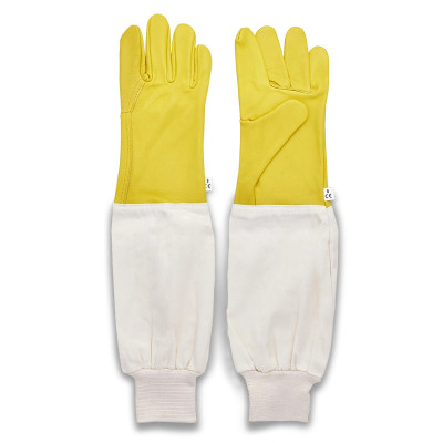 Guanti in pelle professionali con bordo elasticizzato